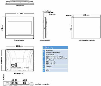 All-in-One 10,1" TFT Touch cMT3103