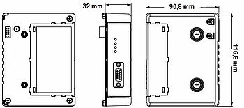 CRM000CMPBDP0000, PROFIBUS‐DP Kommunikationsmodul