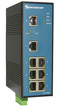 Industrial-Ethernet und WLAN Ethenet Switch, 8 Ports - ETHSW8