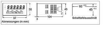 Abmessungen (mm):