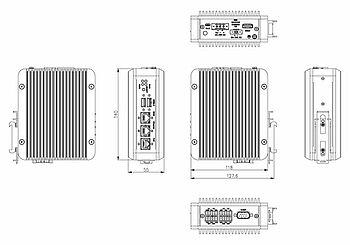 Abmessungen AVS-200S