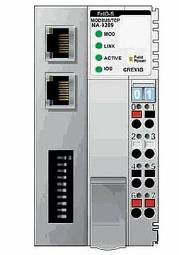 SPS und IO-Systeme, FnIO NA9289, FnIO-Modul - MODBUS TCP/IP-Feldbusknoten, Dual-Ethernet-Port NA9289