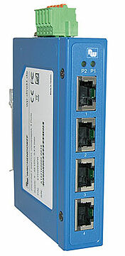 Industrial-Ethernet und WLAN Ethernet Switch, 4, Profinet-fähig - ETHSW4PR 