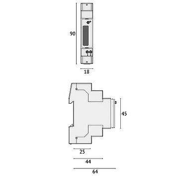 Abmessungen (mm) WECM-40