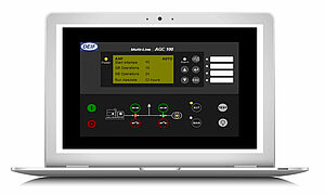 netbiter dashboard genset-panel BHKW-Steuerung