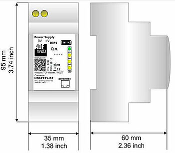 Gateway HD67935-B2 Abmessungen