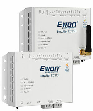 Fernwartung und Fernwirken Ewon Netbiter EasyConnect Slider