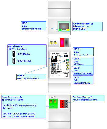 Anschlussdarstellung HD67807-KNX-B2