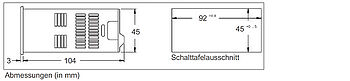Abmessungen (mm) PAXxx