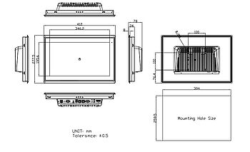 Dimension ARCHMI-S-816B