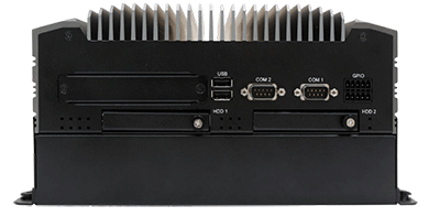 Industrie-Box-PC ACS-2332 Rückseite